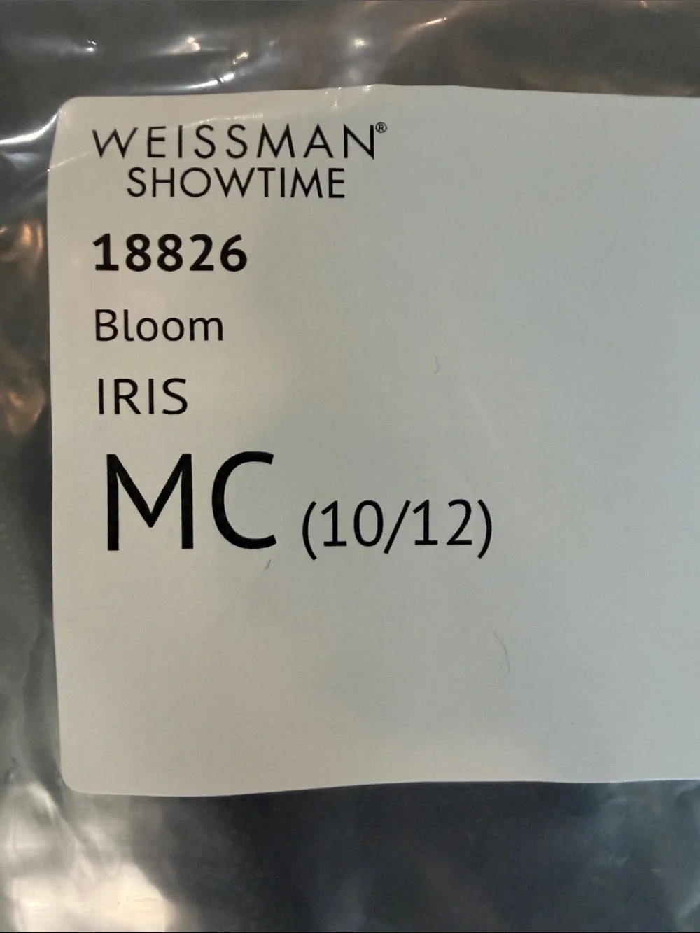 WEISSMAN SHOWTIME Bloom IRIS MC (10/12) - White Label